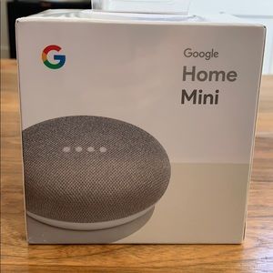 NEW (Unwrapped) Google Home Mini - Chalk